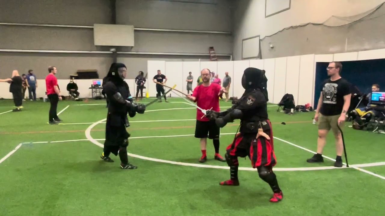 Katana vs Longsword in Donnybrook - Tier A Longsword (Jieyu Wu vs. Kevin Franklin)