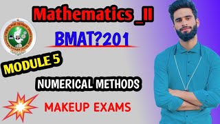 Numerical Methods| Mathematics _II Vtu | Module 5 (20 Marks In Your Pocket)