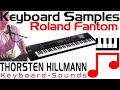 Einsteiger Tutorial Roland Fantom Samples aufs Keyboard als Tone zum ersten Mal
