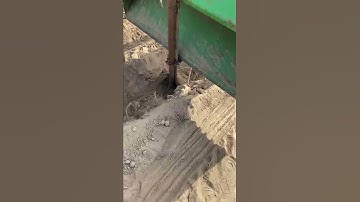 Homemade trencher for tractor!