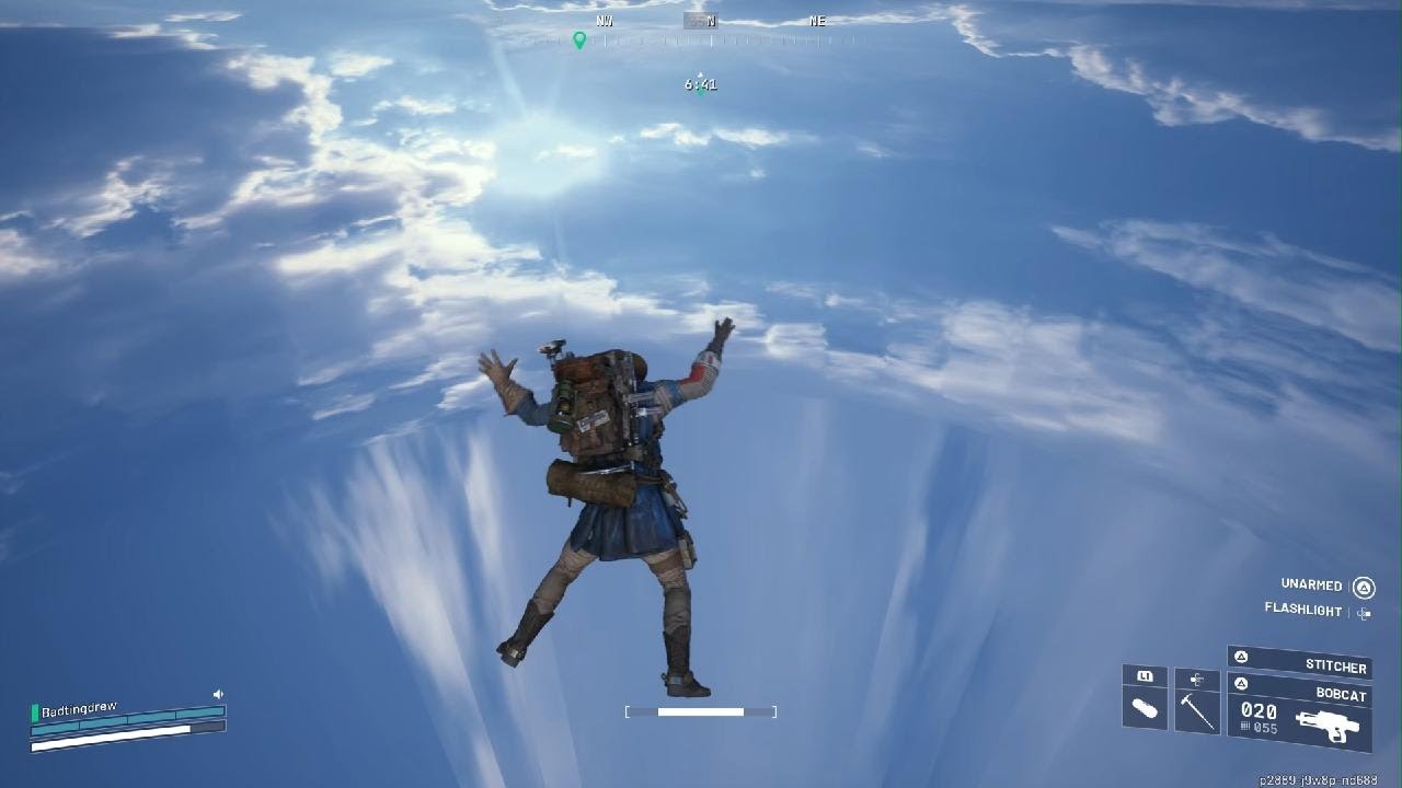 ARC Raiders falling out the map literally 