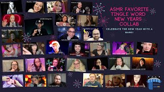 ASMR Favorite Tingle Words - New Years Collab