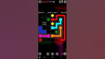 How To Solve Flow Free Bridges Challenge Pack Level 53 7x7 Board Walk Through Solution Walkthrough