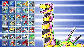 Dino Robot Battle Arena: Brachiosaurus (Assembly + Fights) | Eftsei Gaming