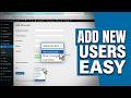 How to add New Users in WordPress Websites | WordPress tutorial for beginners | Sharqua Danish