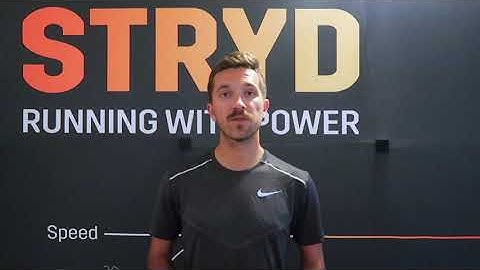 STRYD GUIDE: Training Distribution Chart