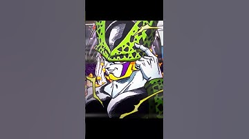 Perfect Cell 😈 #shorts #goku #cell #dragonballz