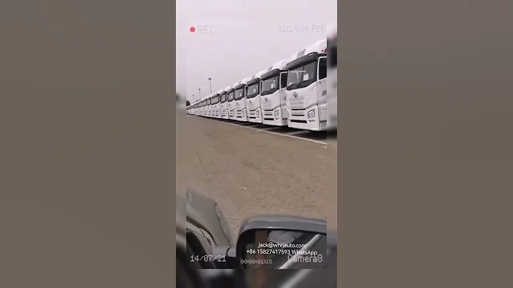 FAW tractors for export to Africa