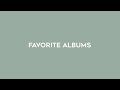 my favorite albums of all time