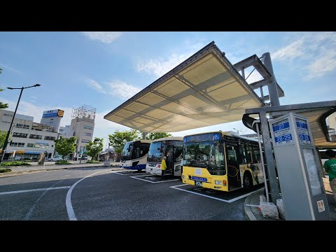 【岡山駅】新幹線改札口から西口バスターミナル