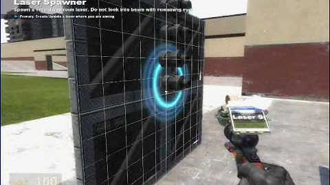 Gmod Laser Tutorial