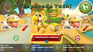 Temporada Yoshi- Mario Kart Tour - Clasificación semanal 1