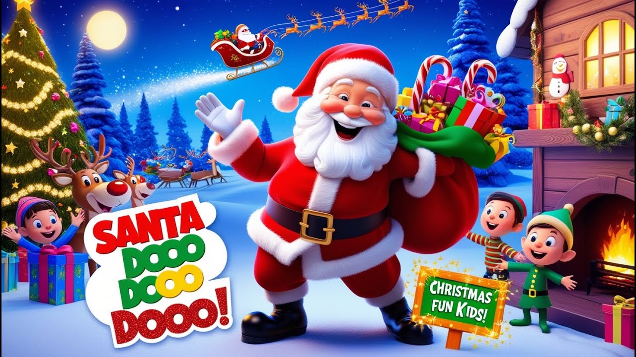 Dooo 🎅 Santa Dooo Dooo Dooo! | Magical Christmas Adventure Song for Kids 🎄🎁 ...