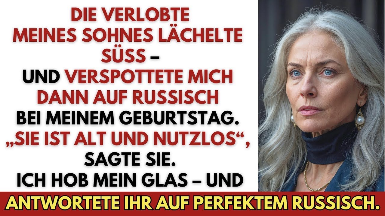 „Diese dumme alte Frau weiß nichts!“ lachte die Verlobte meines Sohnes – doch ich lebte in Moskau
