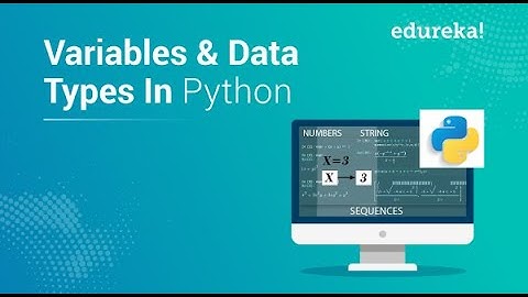 |Variables and Data Types |Python EP 3|