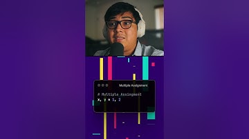 Python Multiple Assignment in 60 Seconds! #python #learnpythonprogramming #codingtips