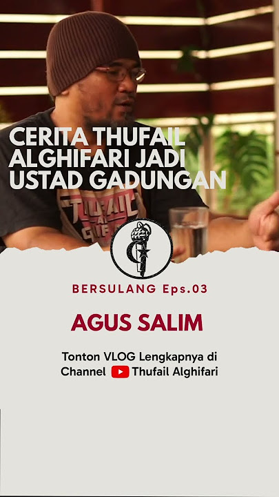 CERITA THUFAIL ALGHIFARI JADI USTAD GADUNGAN #thufailalghifari #rap #hiphop #podcast #hiphopindo