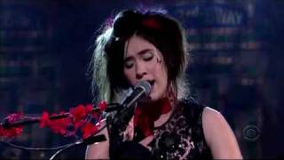 Imogen Heap - Goodnight and go - on Letterman