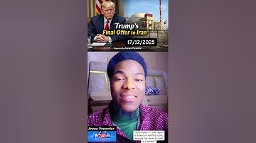 Trump Ya Ba Iran Shawara Ta Ƙarshe, Tattaunawa Ta Rushe