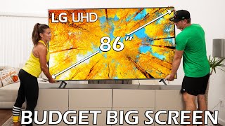 Massive 86' LG LED TV  only $1000
