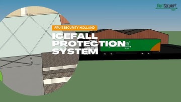 3D Video Hail Net above Trucks/Lorries/Vans/Vehicles- FRUITSECURITY HOLLAND