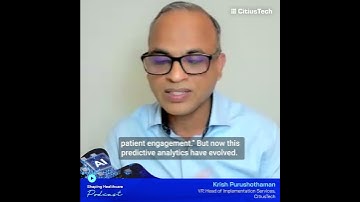Optimizing care with Predictive Analytics