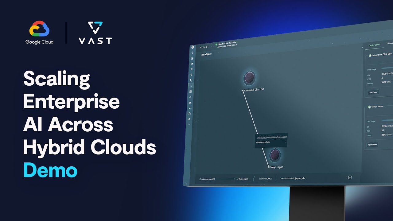 See How AI Runs Anywhere with VAST Data and Google Cloud - YouTube