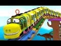 Lego Train Chuggi - Toy Factory Toy Train cartoon for toddler