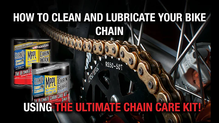 How to clean and lubricate your bike chain | Maxima Ultimate Chain Care Kit | Race FX