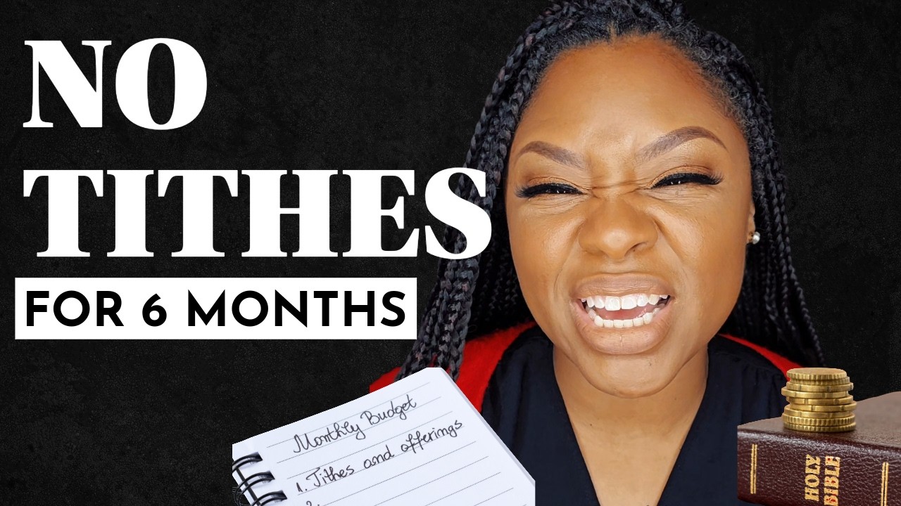 I stopped paying my tithes for 6 months. (the ugly truth)