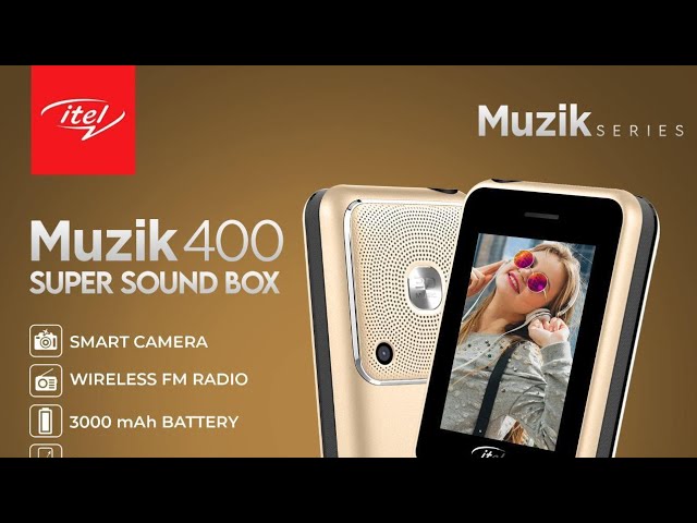 itel Mobile Muzik 400 unboxing 3000 mah 