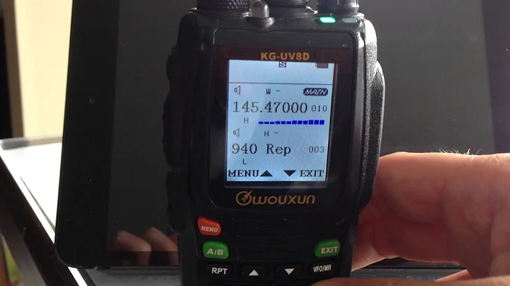 Wouxun KG-UV8D: Scanning Speed