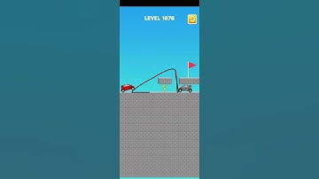 Draw Bridge puzzle 1676 #games #gaming #game #gameplay #shortvideo #shorts #short #drawing #draw