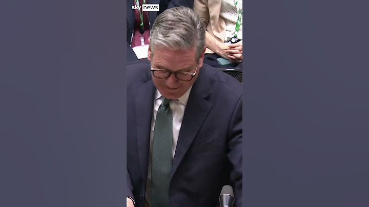 Laughter as Starmer calls Sunak 'prime minister'