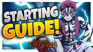 SLAYERS UNLEASHED STARTING GUIDE!