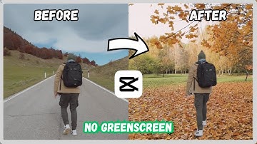 How to Change Video Background using CapCut (No GreenScreen) || CapCut Tutorial