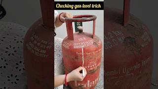 How to check gas level in cylinder ✅ #shorts #shortsfeed