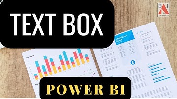 Add TEXT BOX Power BI QUICK and EASY in 1 Minute