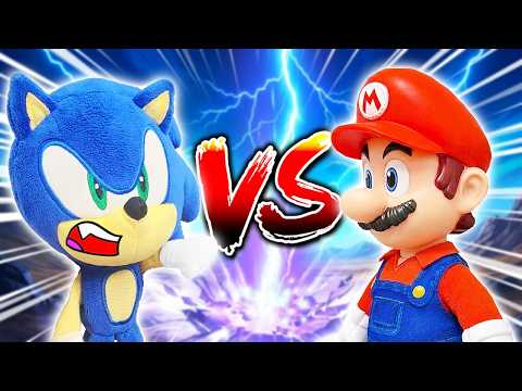 Sonic Meets Movie Mario! - Blue Blur Squad