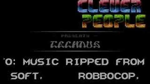 Atari XL/XE - Technus (crackintro)