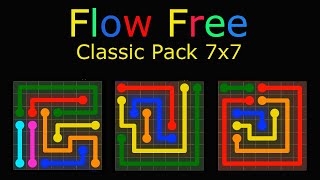 Flow Free - Classic 7x7 - Level 06 screenshot 5