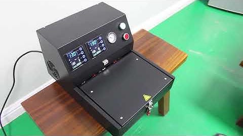 The process of 3D Sublimation Film Vacuum Heat Press for Curved Surface for Phone Case