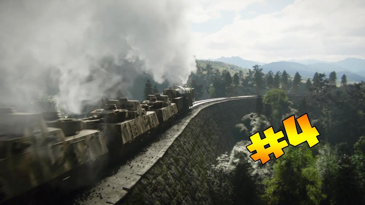 CATCH THAT RUNAWAY TRAIN | COD: WWII #4 - YouTube