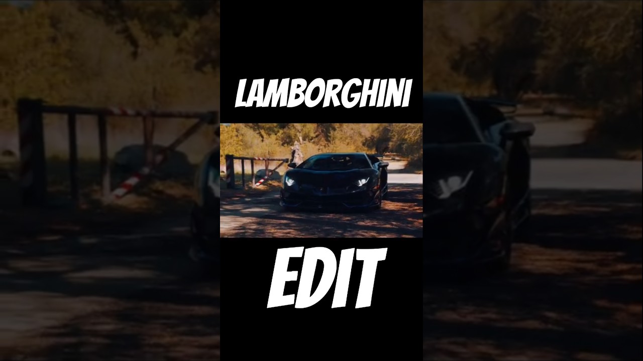 Lamborghini edit #car  #edit #supercar #sportscar #trackbeast #viraledit #trendingedit #trending