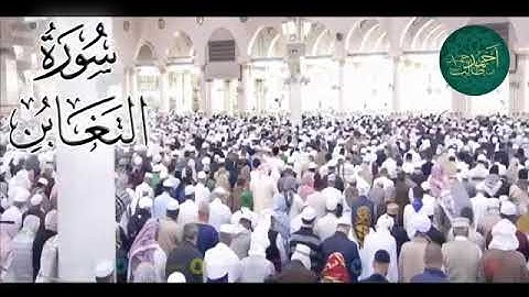تلاوة حجازية { بنجكاه } لـ سورة التغابن _ للشيخ أحمد بن طالب