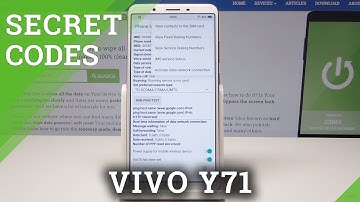 Secret Codes VIVO Y71 - Hidden Mode / Advanced Options
