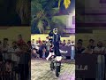 ROYAL ENFIELD GORILLA 450 BIKE STUNT EVENT GYMKHANA IN KANNUR ARABIAN BEACH RESORT SHARPLINE MOTORS