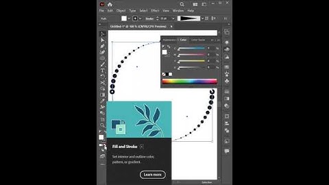 Dotted Spiral Design In Illustrator| Adobe Illustrator CC 2023 #shorts #shortsvideo #youtubeshorts