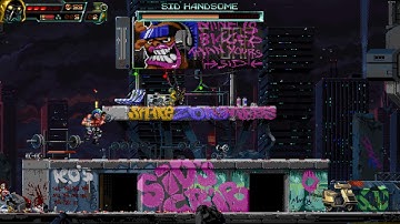 Huntdown Boss Fight (Sid Handsome)