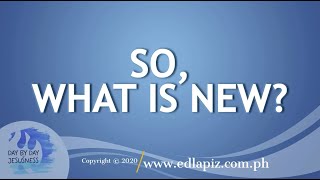 Ed Lapiz - SO, WHAT IS NEW?
